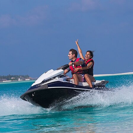 Jet Skiing at Maafushi Island, Maldives - Maafushi Dive and Water Sports